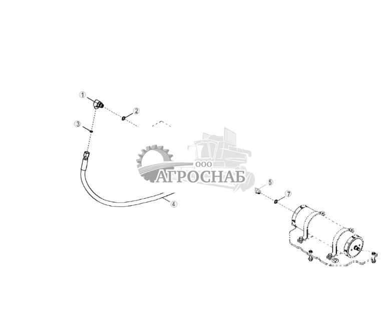 Трубопроводы вспомогательной системы рулевого управления - ST764402 334.jpg